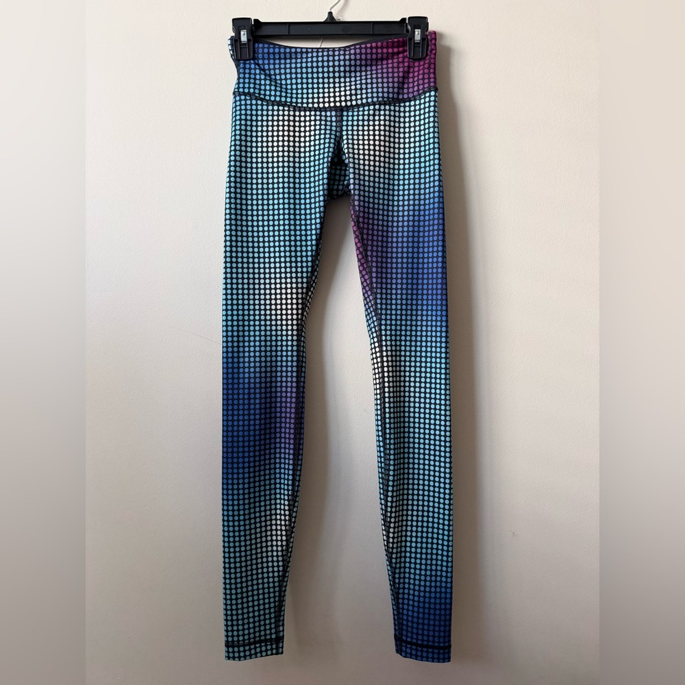 💗 Lululemon Wunder Under III Leggings Multi Color Size 4 Tall (31” Inseam)